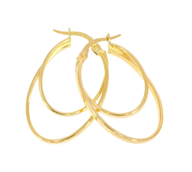 Zlaté náušnice 4305