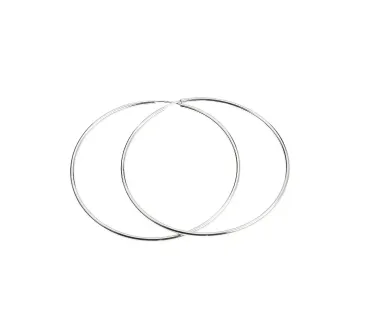 Náušnice z bieleho zlata 4308