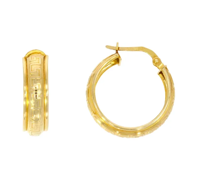Zlaté náušnice 4157