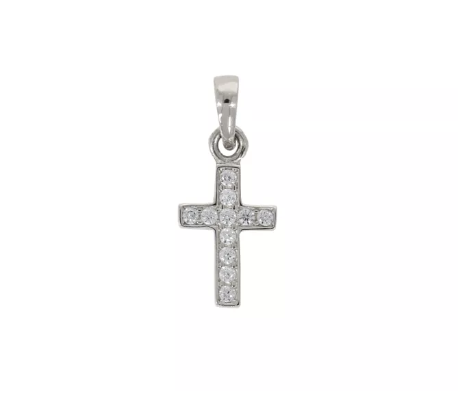 Prívesok z bieleho zlata 1313