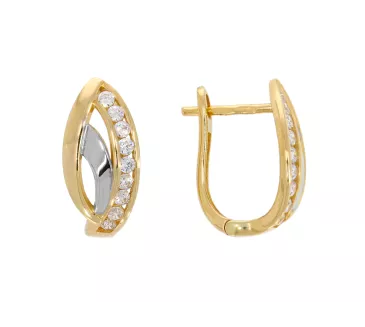 Zlaté náušnice 3544