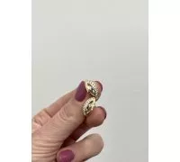 Zlaté náušnice 3544