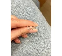 Náušnice z bieleho zlata 4064