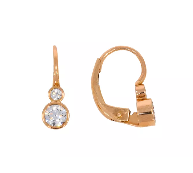 Zlaté náušnice 3581