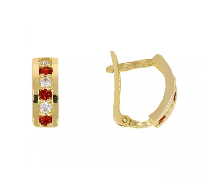 Zlaté náušnice 2093