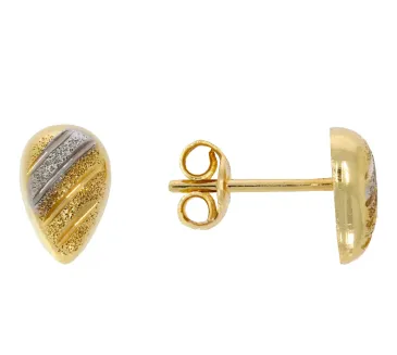 Zlaté náušnice 745