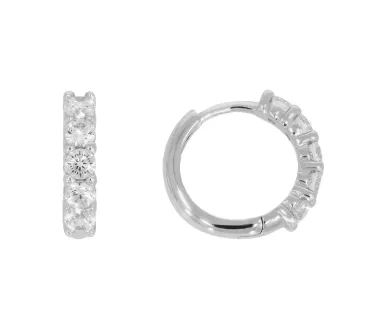 Náušnice z bieleho zlata 4315