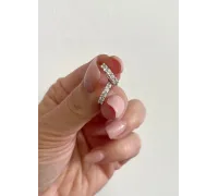 Náušnice z bieleho zlata 4315