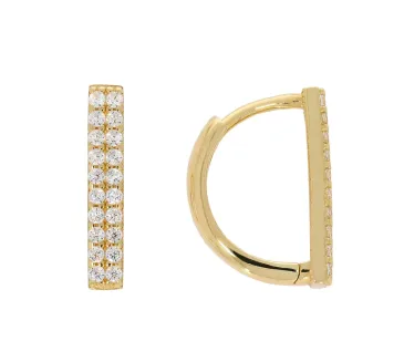 Zlaté náušnice 4310