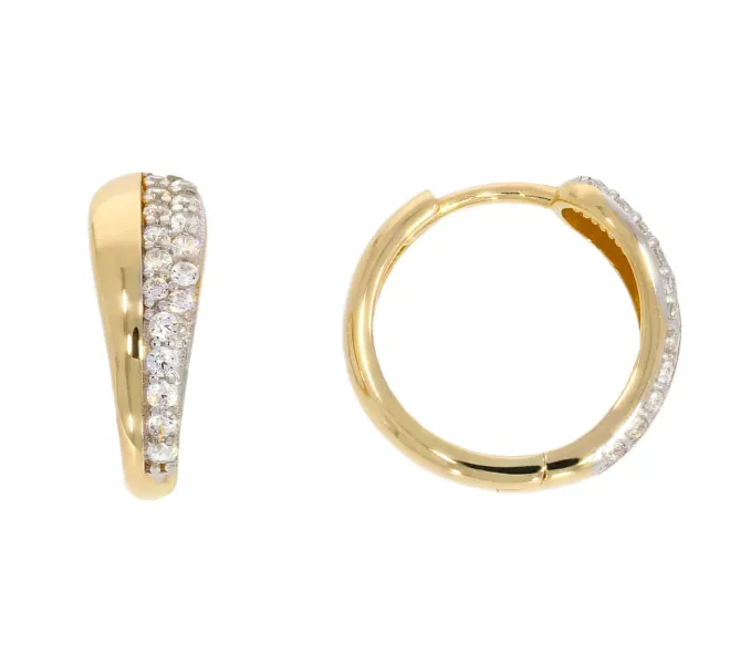 Zlaté náušnice 4312