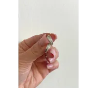 Náušnice z bieleho zlata 4313