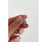 Náušnice z bieleho zlata 4313