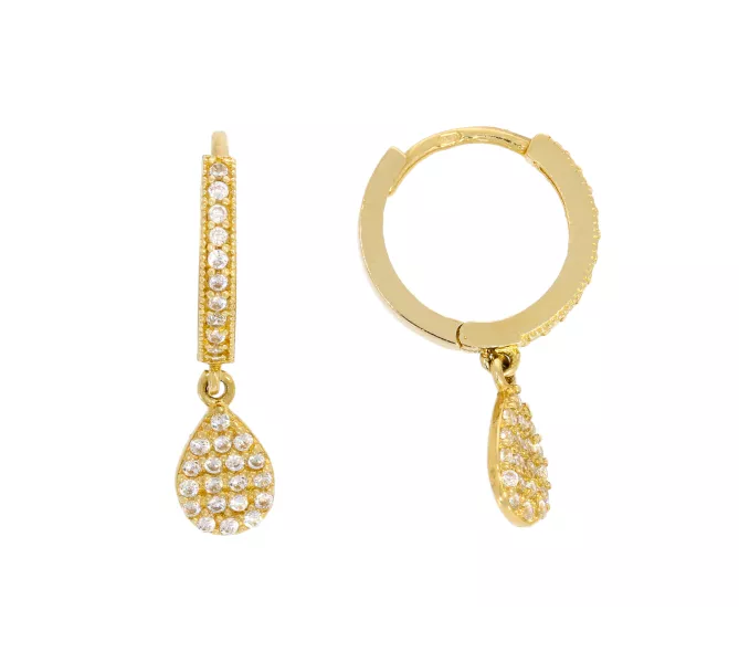 Zlaté náušnice 3585