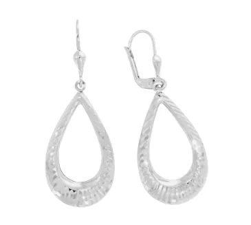 Náušnice z bieleho zlata 3596