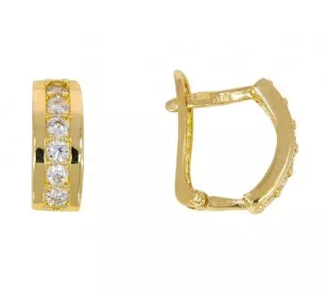 Zlaté náušnice 2257