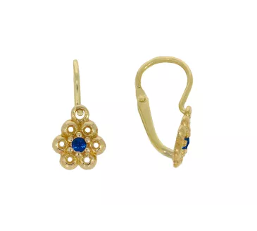 Detské zlaté náušnice 3602