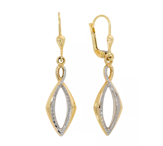 Zlaté náušnice 3591