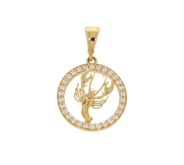 Zlatý prívesok 1681