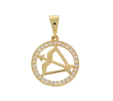 Zlatý prívesok 1687