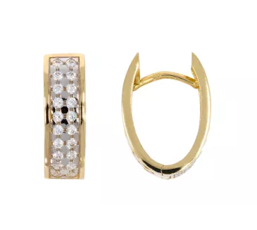 Zlaté náušnice 3588