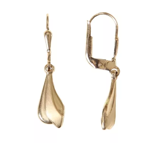 Zlaté náušnice 941