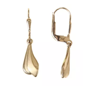 Zlaté náušnice 941