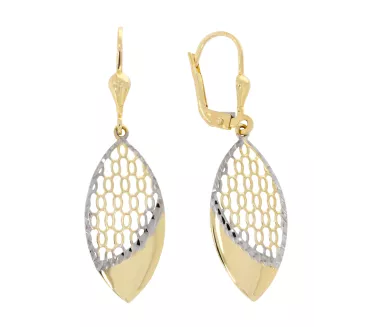 Zlaté náušnice 3595