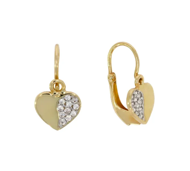 Detské zlaté náušnice 3174