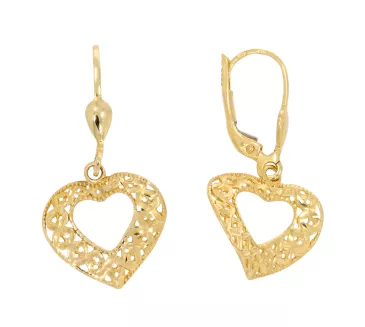 Zlaté náušnice 3594