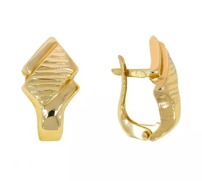 Zlaté náušnice 1910