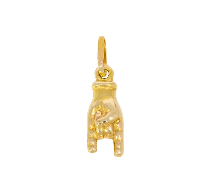 Zlatý prívesok 1600