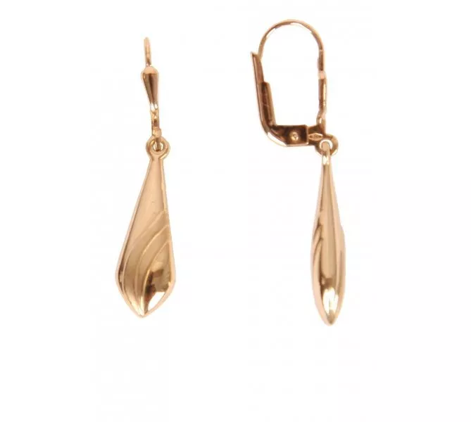 Zlaté náušnice 1174