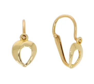 Detské zlaté náušnice 4323