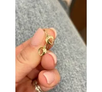 Detské zlaté náušnice 4323