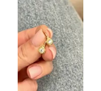 Detské zlaté náušnice 4321