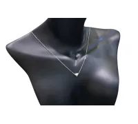 Retiazka z bieleho zlata 775