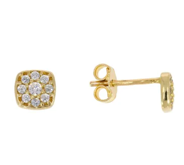 Zlaté náušnice 4326