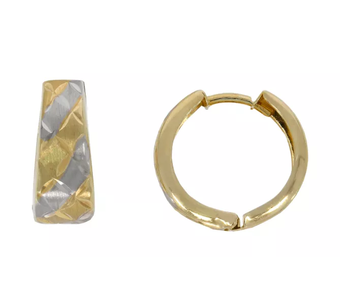 Zlaté náušnice 3197