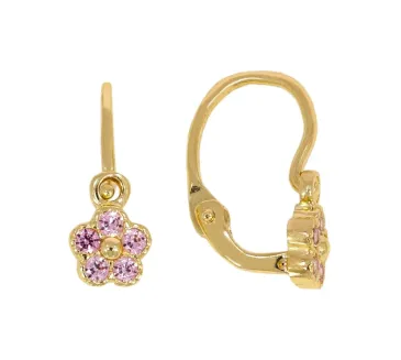 Detské zlaté náušnice 2185