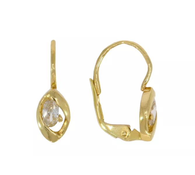 Zlaté náušnice 3245