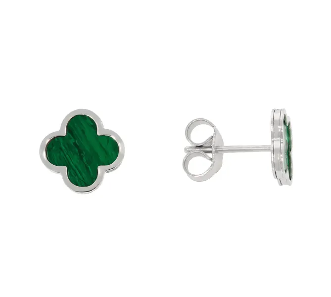 Náušnice z bieleho zlata 3969