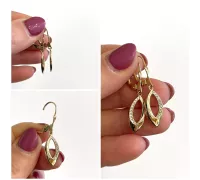 Zlaté náušnice 3593