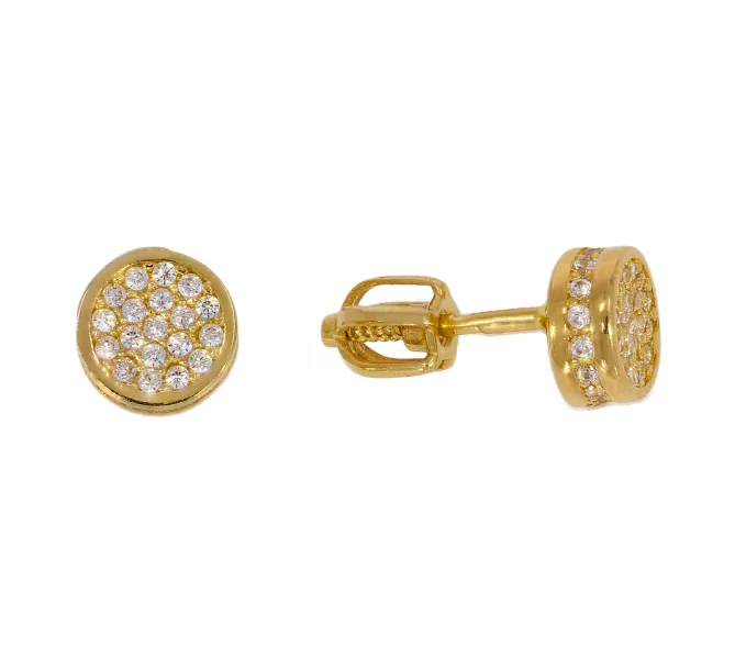 Zlaté náušnice 3242