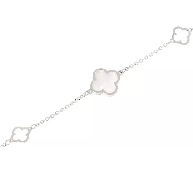 Náramok z bieleho zlata 1169