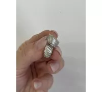 Nuáušnice z bieleho zlata 3253