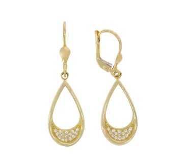 Zlaté náušnice 3975