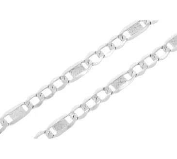 Retiazka z bieleho zlata 1056