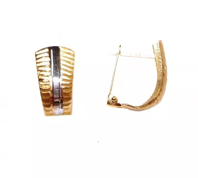 Zlaté náušnice 842