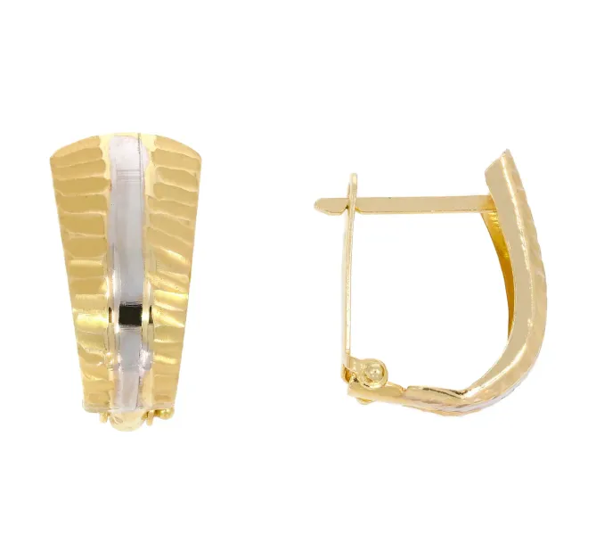 Zlaté náušnice 842