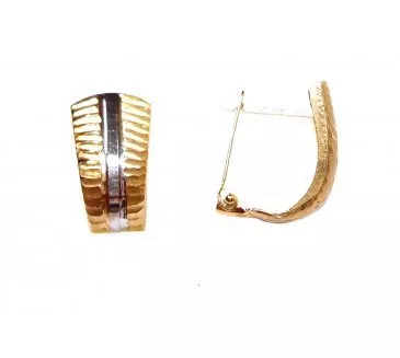 Zlaté náušnice 842